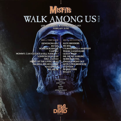 MISFITS LP Walk Among Us Tour (Green Translucid Coloured Vinyl)
