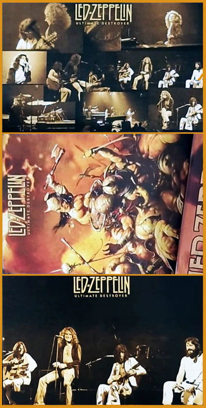 LED ZEPPELIN 4xLP BOX SET Ultimate Destroyer (Blue Coloured Vinyls) PROMO