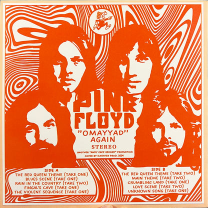 PINK FLOYD LP OMAYYAD Again (Orange Psychedelic Egg Splash Coloured Vinyl)
