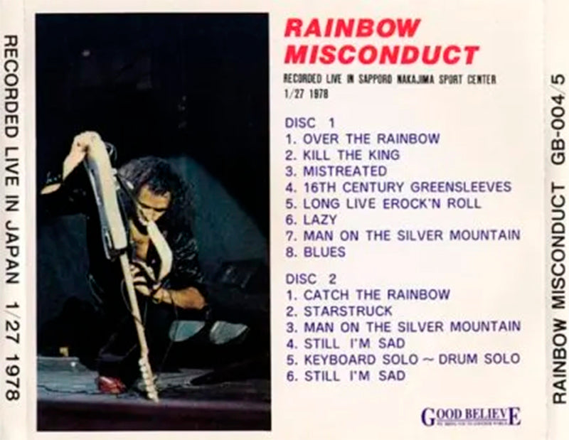 RAINBOW 2xCD Misconduct
