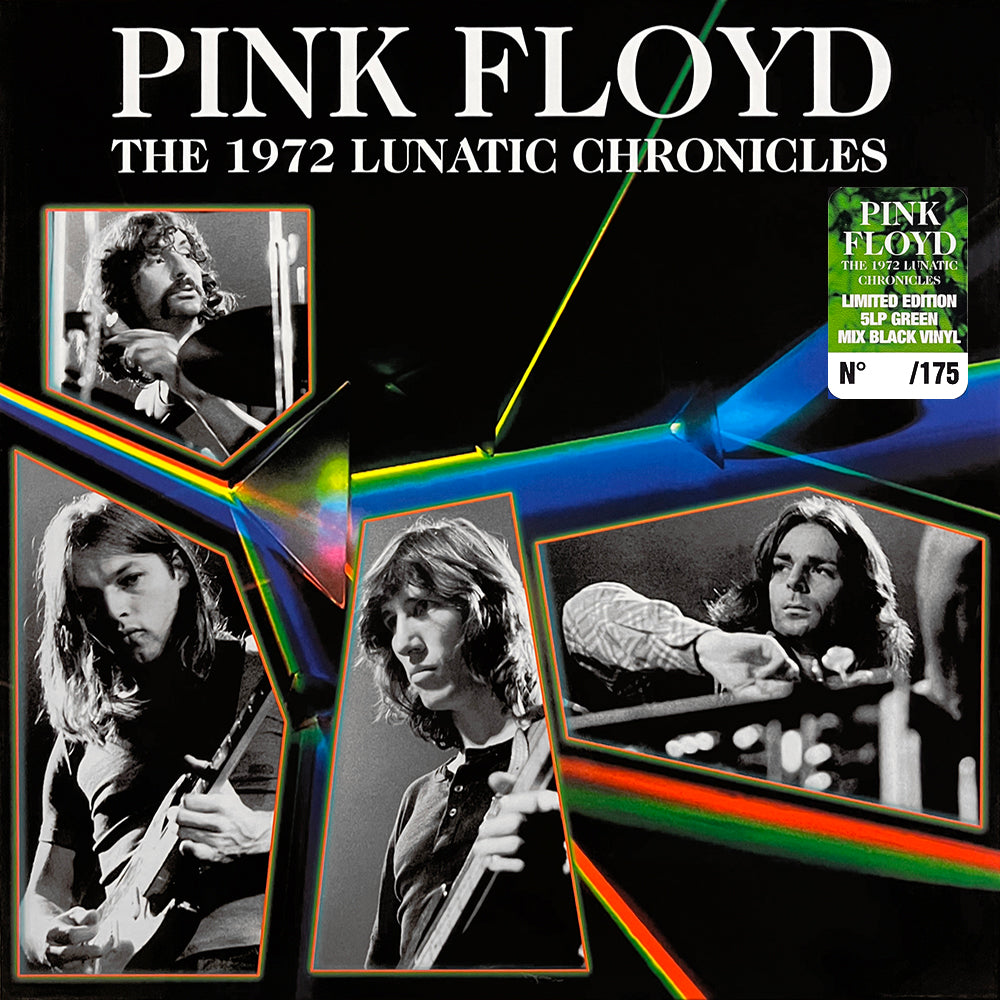 PINK FLOYD BOX SET 5xLP The 1972 Lunatic Chronicles (Green Mix Black) PROMO