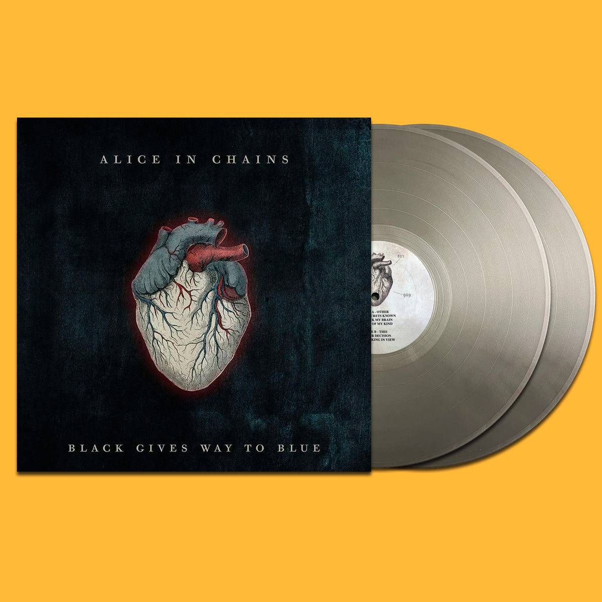 ALICE IN CHAINS 2xLP Black Gives Way To Blue (Silver Coloured Vinyls)