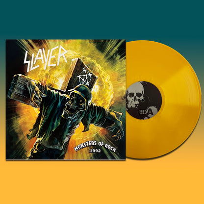 SLAYER LP Monsters Of Rock 1992 (Yellow Coloured Vinyl)