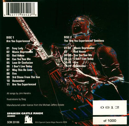 JIMI HENDRIX 2xCD Are You Experienced And More