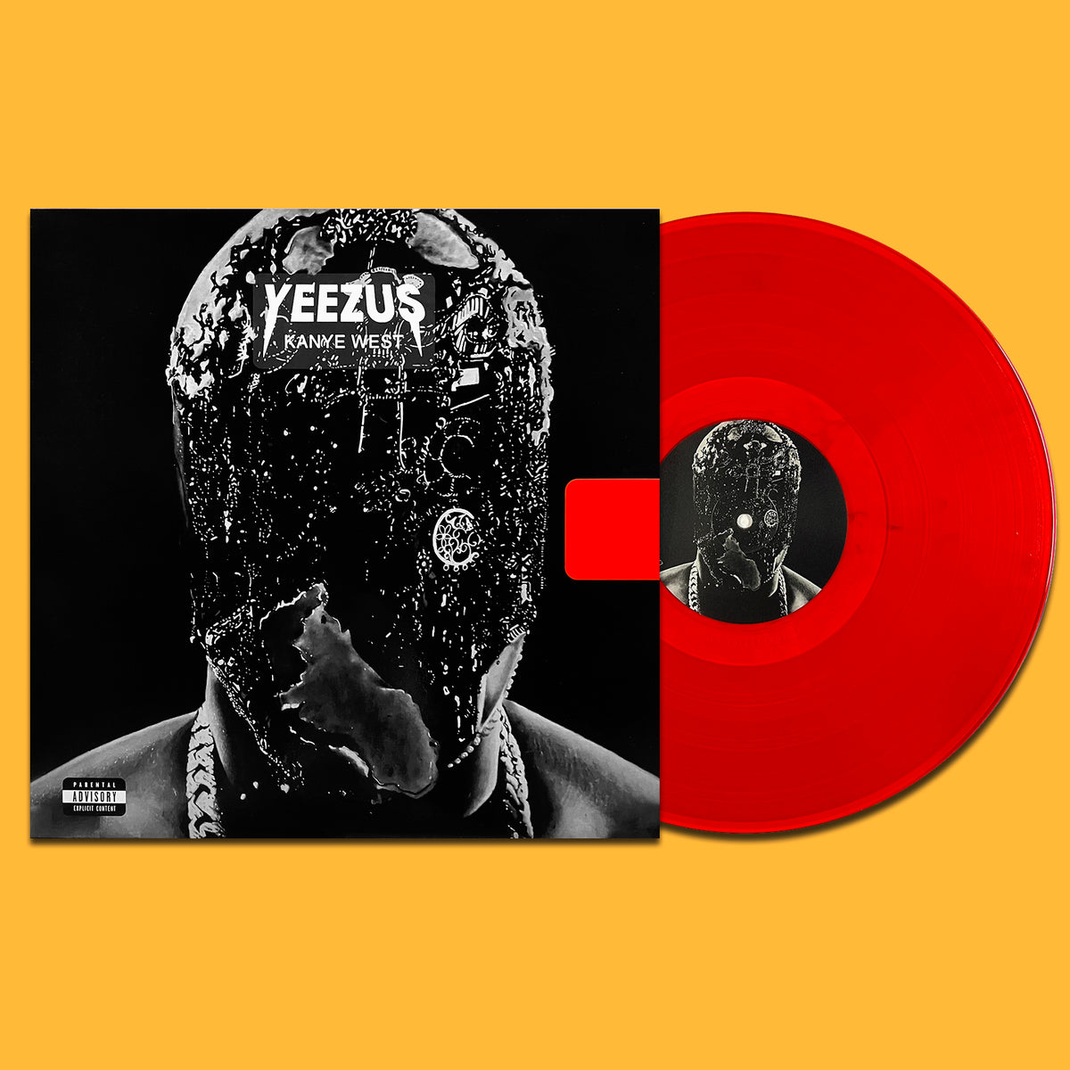 KANYE WEST LP Yeezus (Red Translucid Coloured Vinyl)