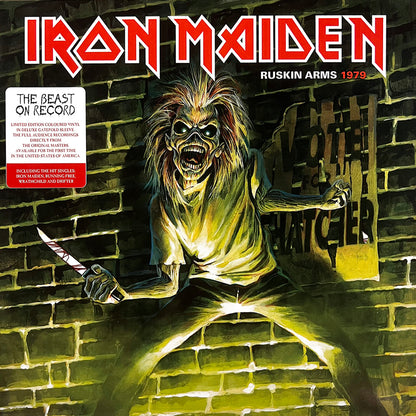 IRON MAIDEN 2xLP Ruskin Arms 1979 (Smoke Yellow Coloured Vinyls)