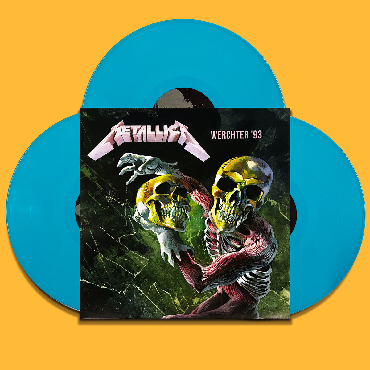 METALLICA 3xLP Werchter ’93 (Blue Turquoise Coloured Vinyls)