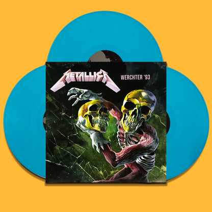 METALLICA 3xLP Werchter ’93 (Blue Turquoise Coloured Vinyls)