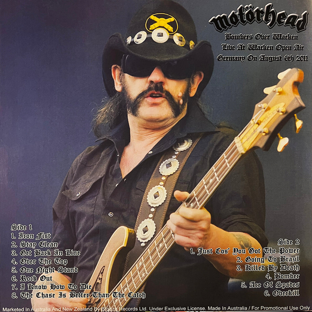 MOTORHEAD LP Bombers over Wacken (Red Coloured Vinyl Deluxe Pop Up Cover)