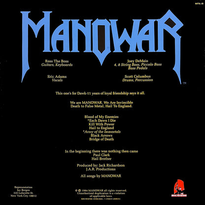 MANOWAR LP Hail To England (Purple Coloured Vinyl) with Insert