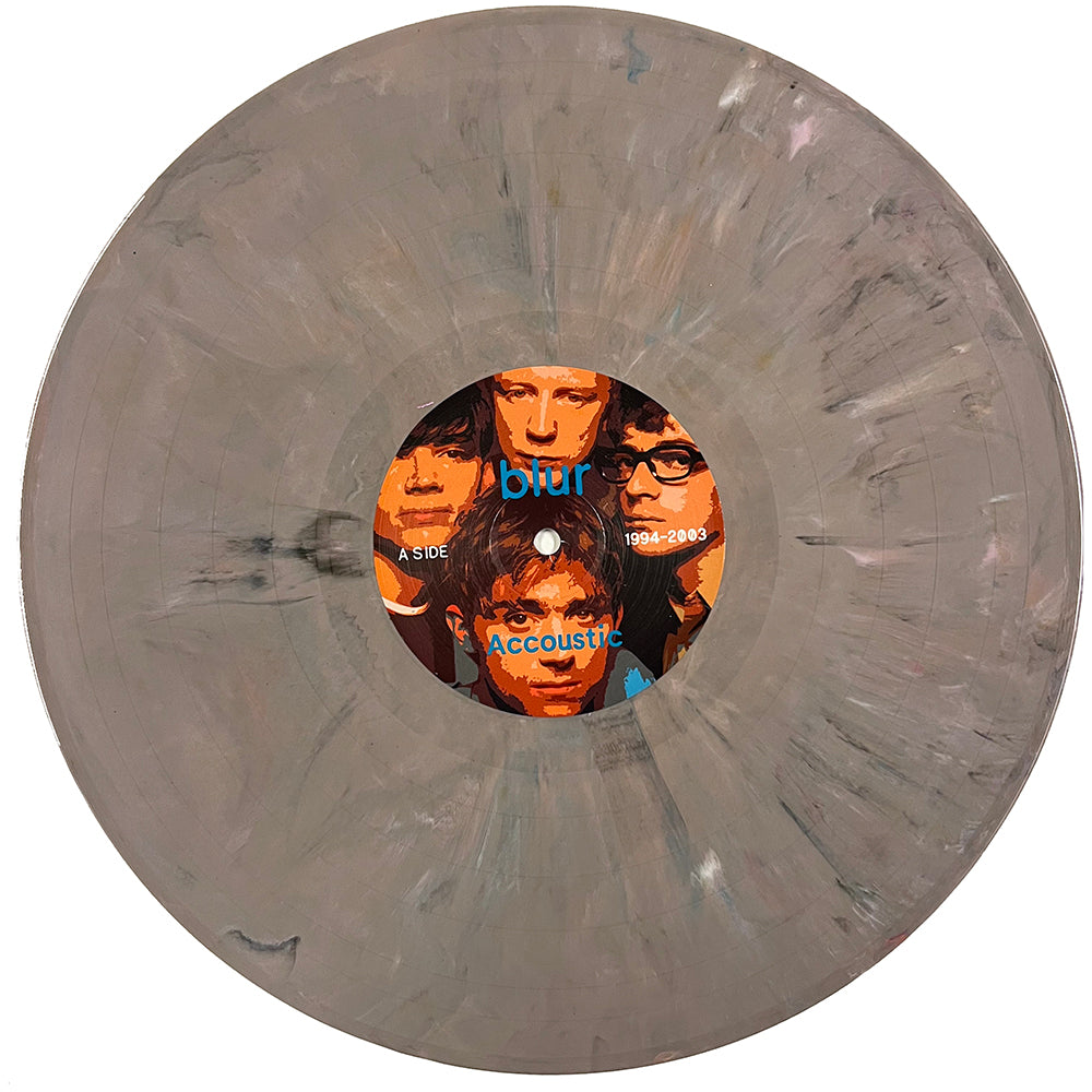 BLUR LP Acoustic 1994-2003 (Brown Grey Marble Coloured Vinyl)
