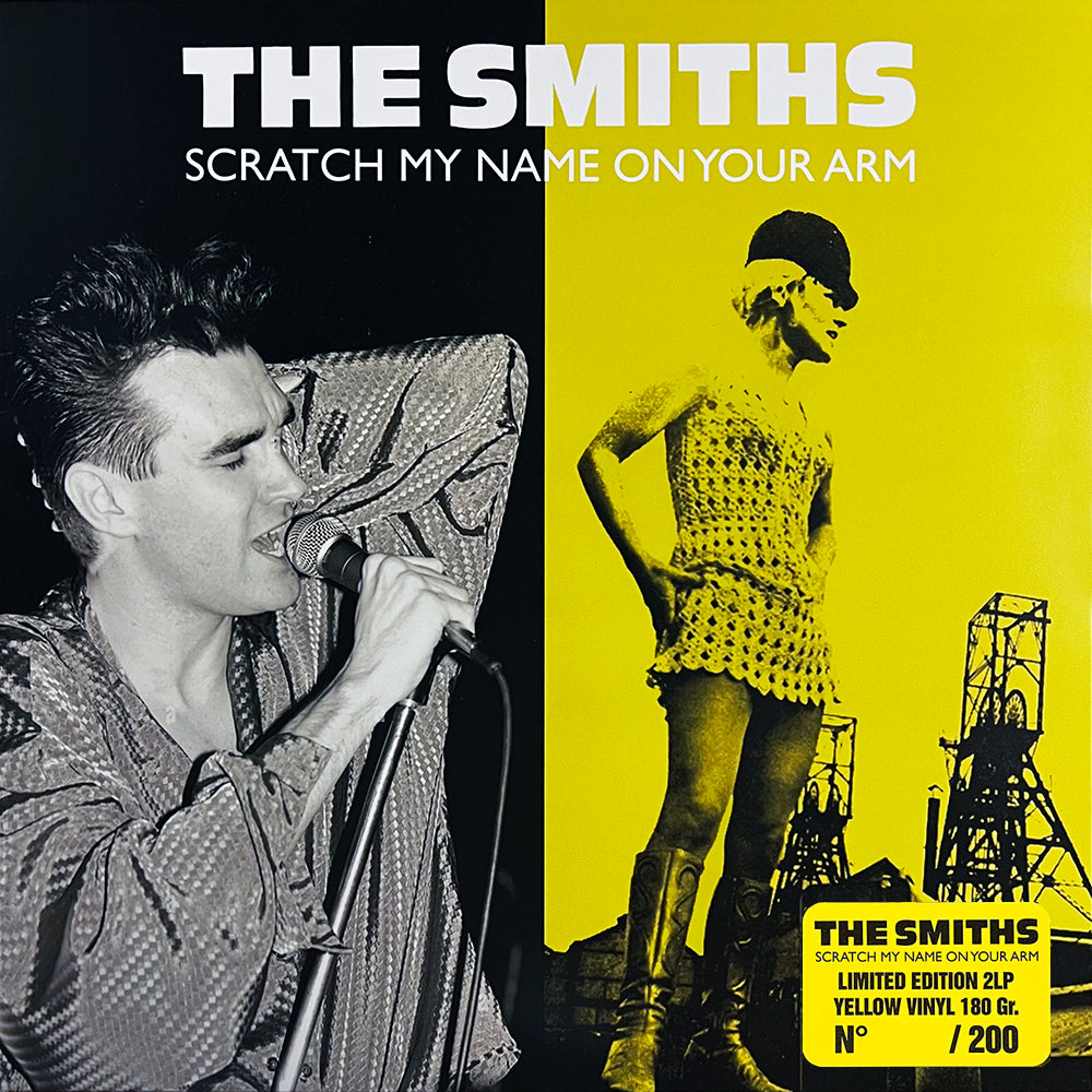 THE SMITHS 2xLP Scratch My Name On Your Arm (Yellow Colour Vinyl) PROMO EDITION