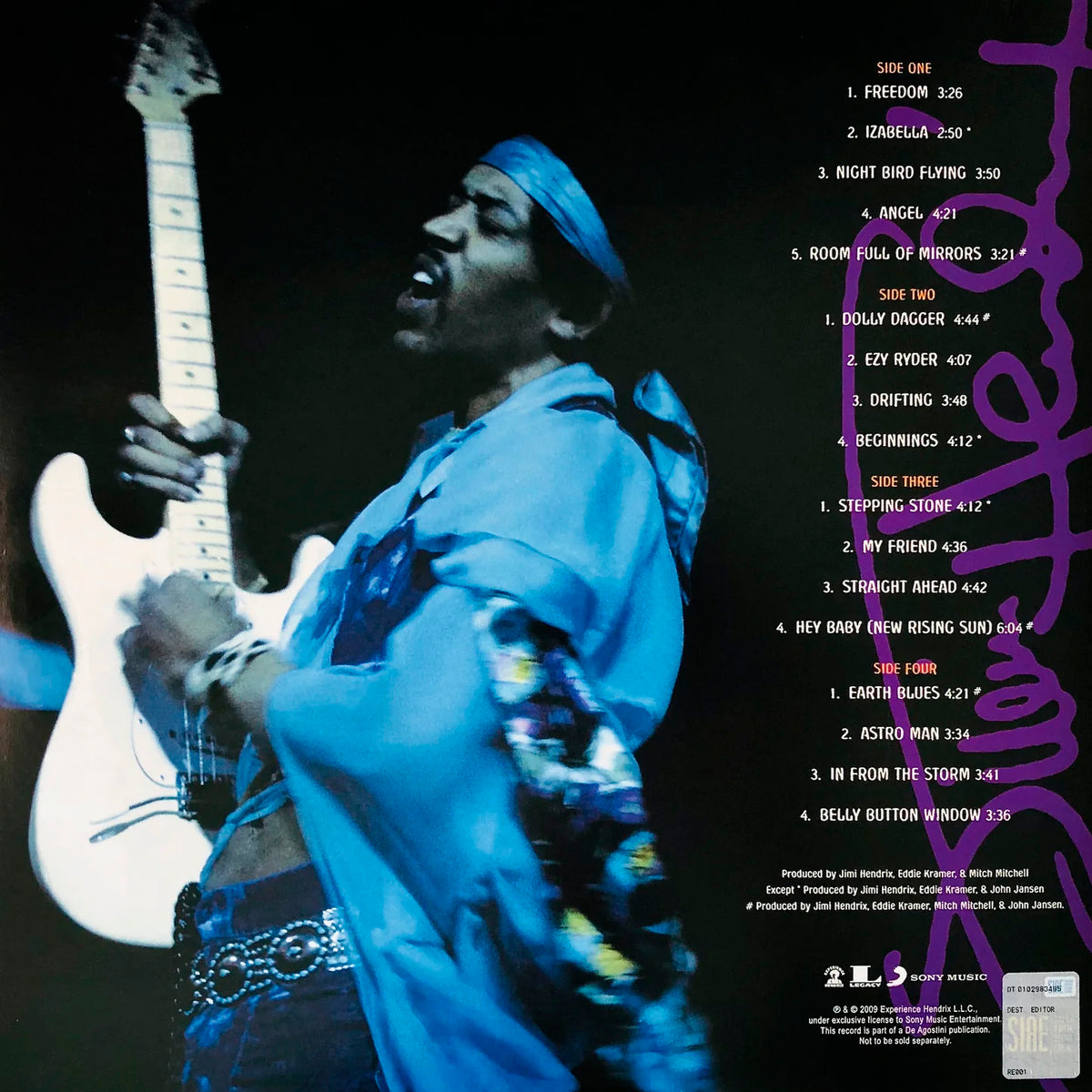 JIMI HENDRIX 2xLP First Rays Of The New Rising Sun