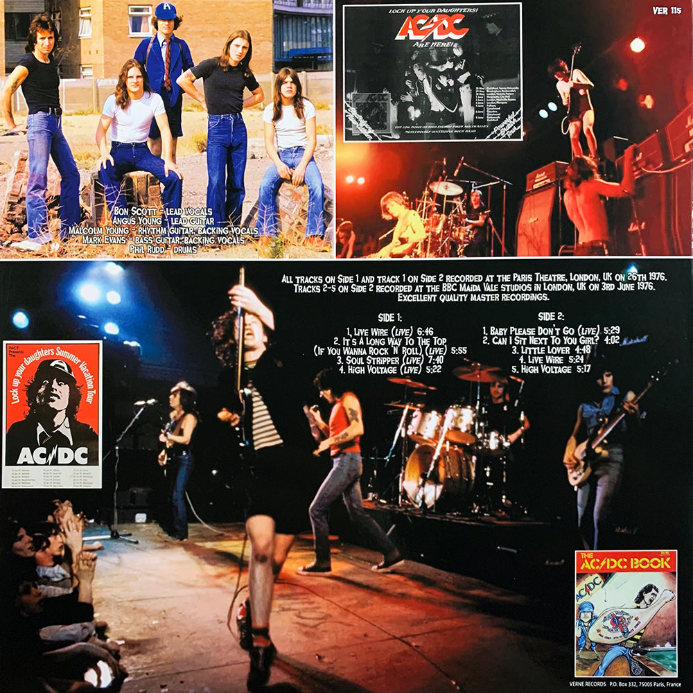 AC/DC LP Live At The BBC 1976 (500 Copies)
