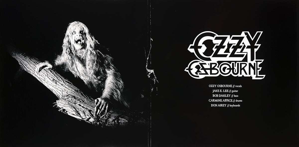 OZZY OSBOURNE 2xLP Bark At The Moon Sweden Tour (Blue Translucid Colour Vinyls)