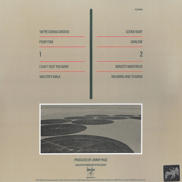 LED ZEPPELIN LP Coda (Remastered by Jimmy Page)
