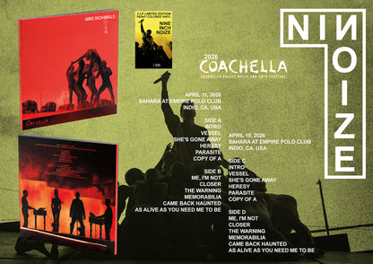 NINE INCH NAILS 2xLP Noize - Coachella 2026 (300 Numbered Copies Coloured Vinyl)