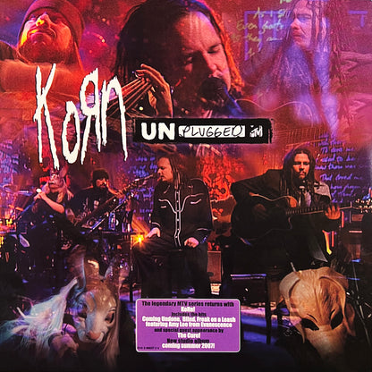 KORN LP MTV Unplugged (Purple Coloured 180 Gram Heavyweight Vinyl)
