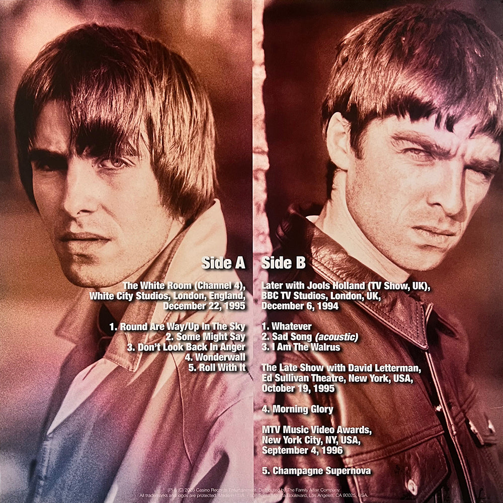 OASIS LP Glory Days (Red Colour Vinyl) PROMO EDITION