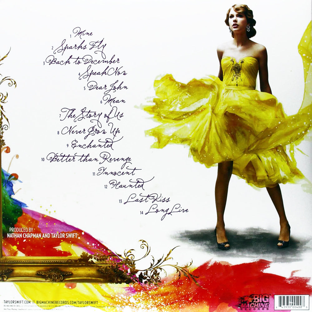 TAYLOR SWIFT 2xLP Speak Now