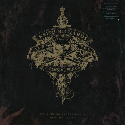 KEITH RICHARDS AND THE X-PENSIVE WINOS 2xLP Live At The Hollywood Palladium 1988