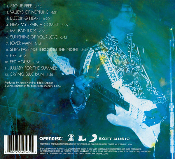 JIMI HENDRIX CD Valleys Of Neptune
