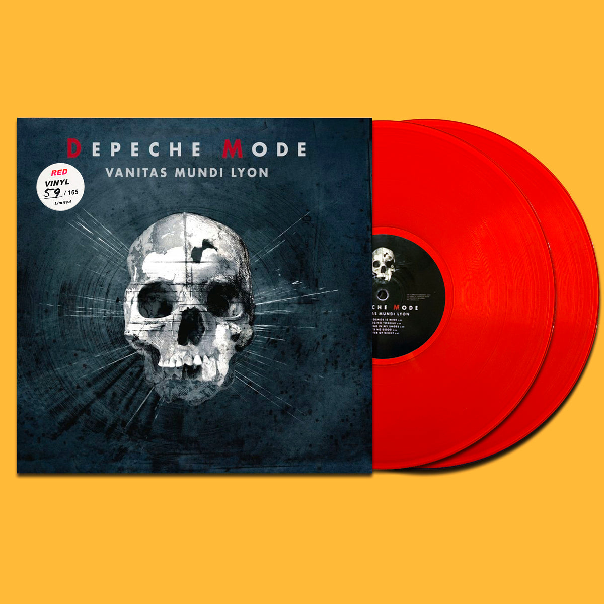 DEPECHE MODE 2xLP Vanitas Mundi Lyon (Red Coloured Vinyl) BENT CORNER