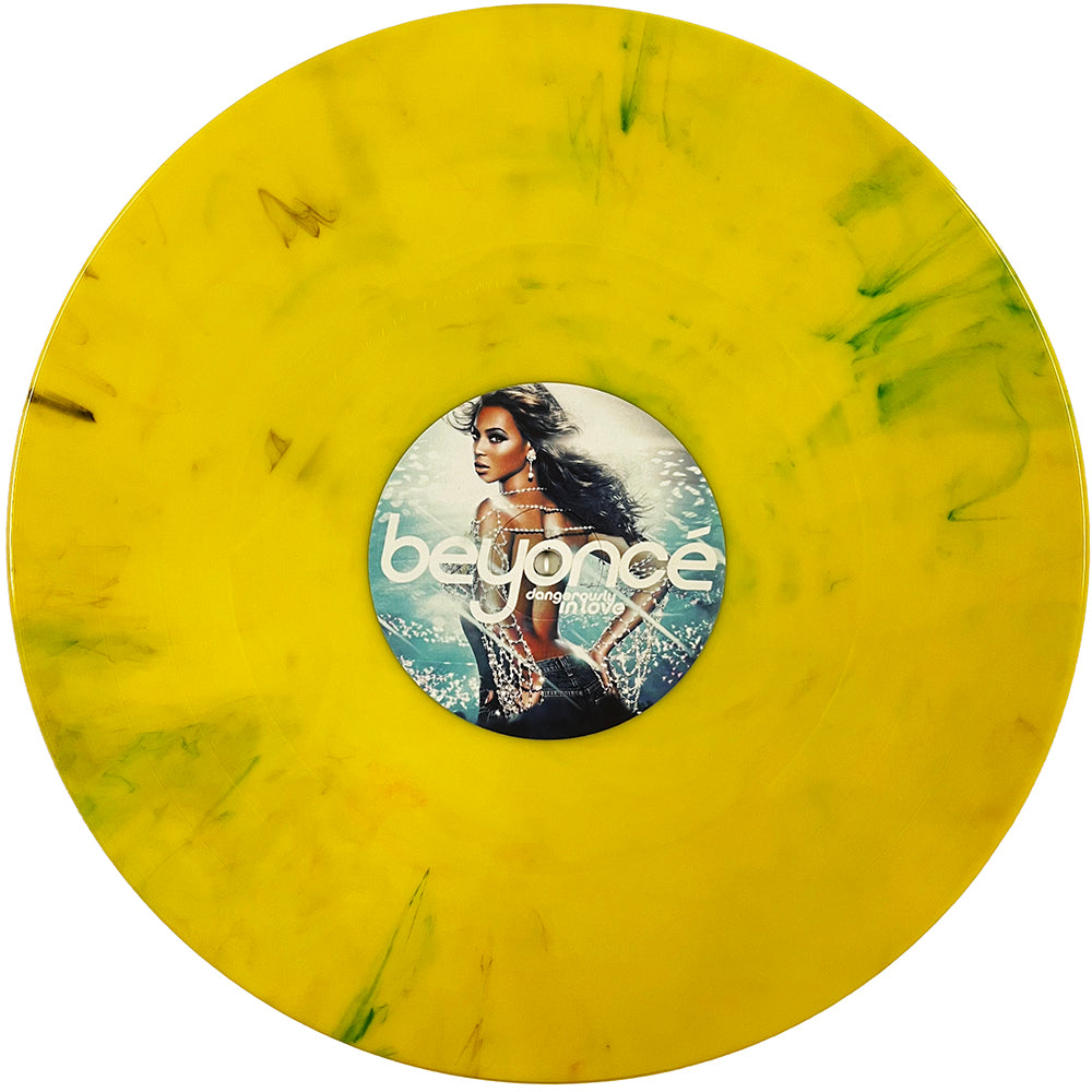 BEYONCE 2xLP Dangerously In Love (Yellow Marbled Coloured Vinyls)