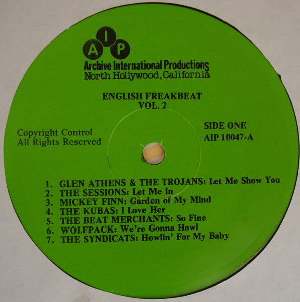 VARIOS LP English Freakbeat Volume 2