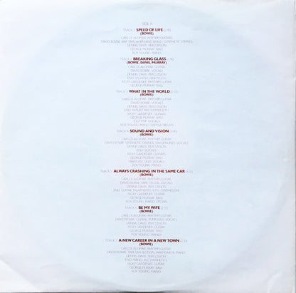 DAVID BOWIE LP Low (180 Gram Heavyweight Vinyl)