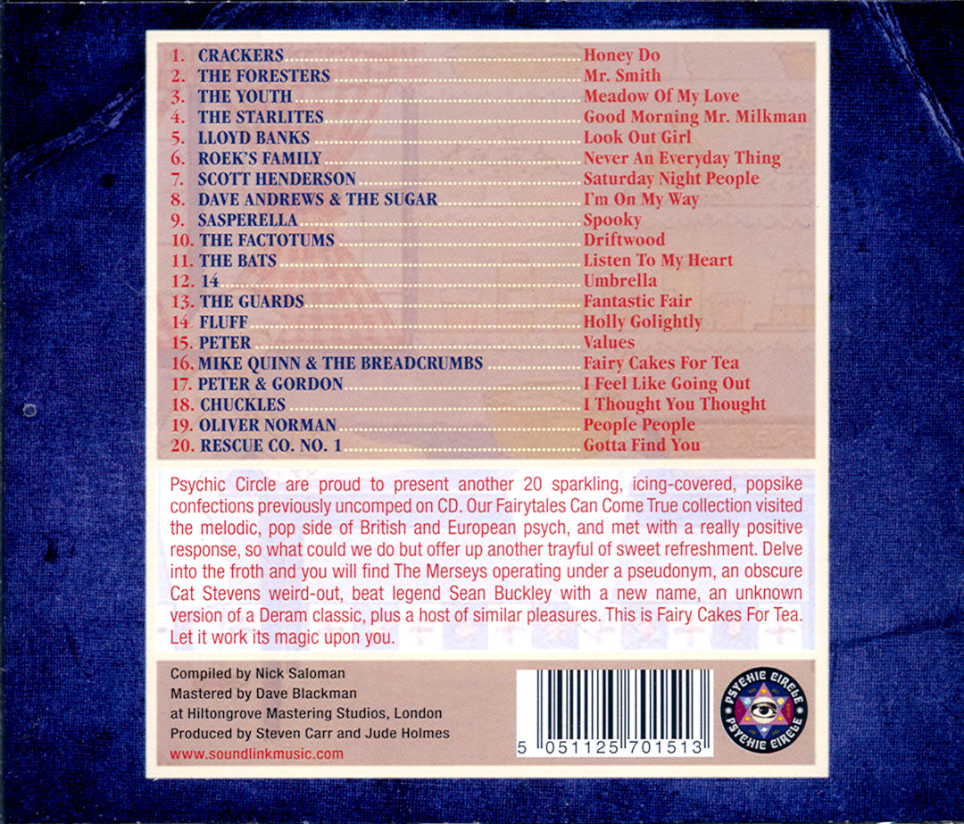VARIOUS CD Fairy Cakes For Tea (Fairytales Can Come True Volume 2)