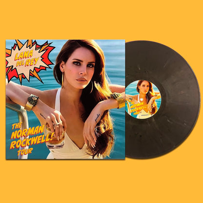 LANA DEL REY LP Over and Over, Honey (Dark Grey Marble Colour)