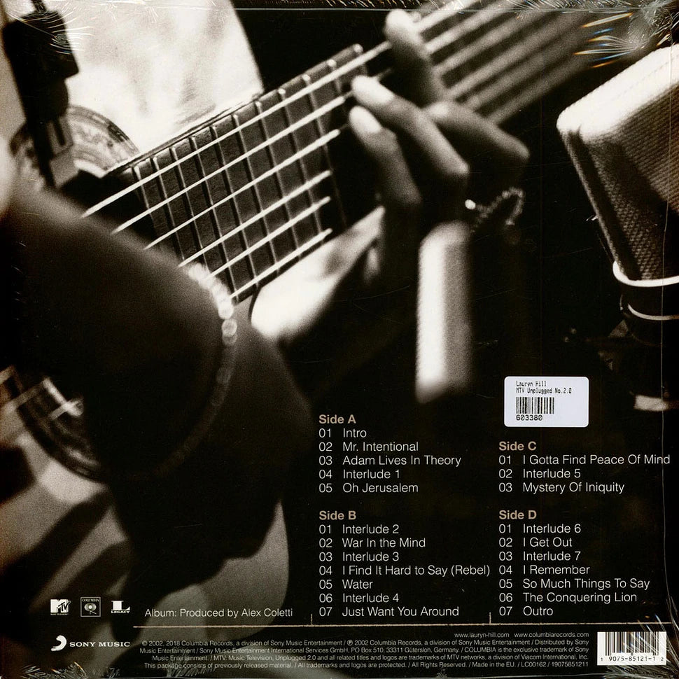 Lauryn Hill - MTV Unplugged No. 2.0 - 2xLP