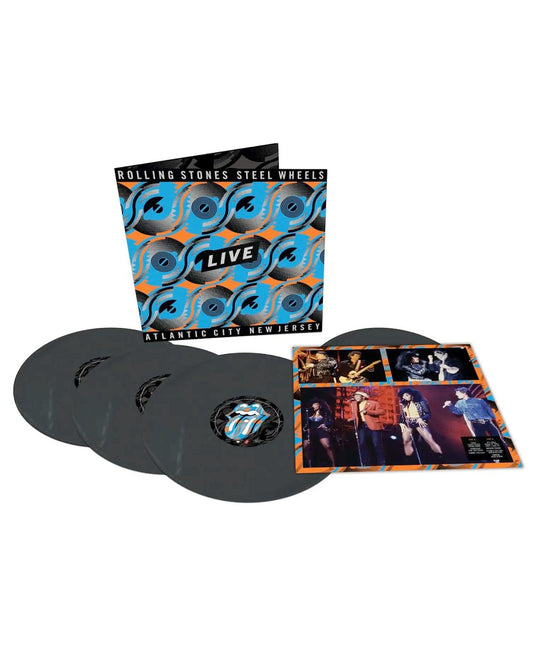 The Rolling Stones - Steel Wheels live Atlantic city New Jersey - 4xLP