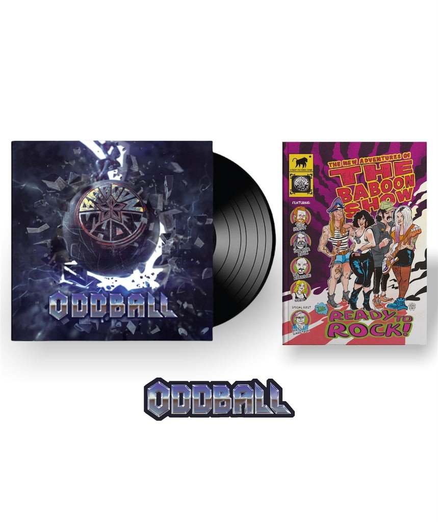 Baboon Show - Oddball EP + The New Adventures Of The Baboon Show - 7" + Revista