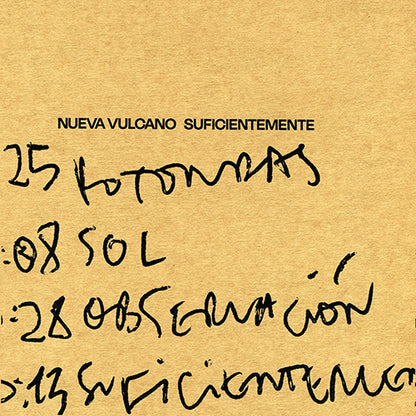 Nueva Vulcano - Suficientemente - 7"