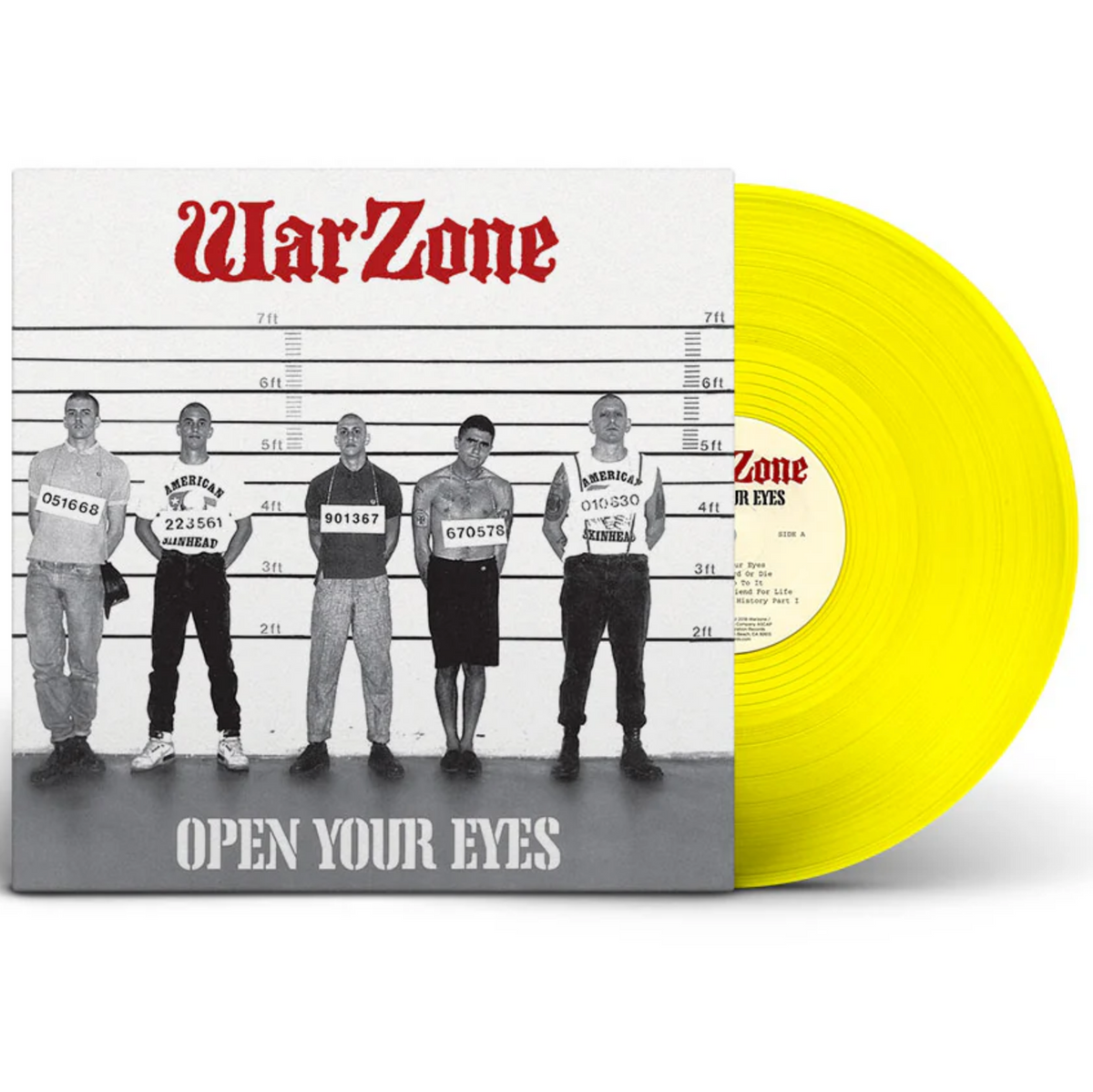 Warzone - Open your eyes - LP - Color