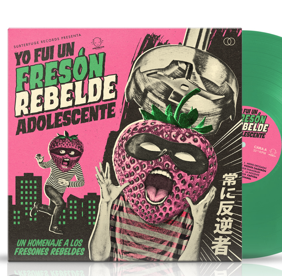 Los Fresones Rebeldes - Yo fui un Fresón Rebelde Adolescente - LP - Color