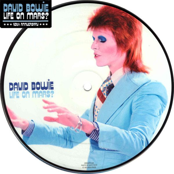 David Bowie - Life On Mars? - 7" - Color