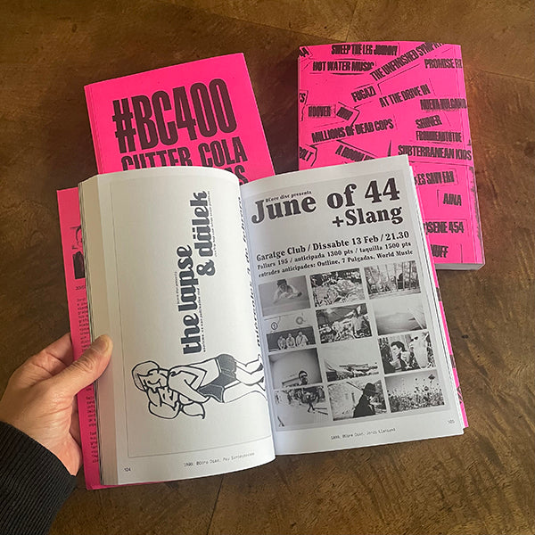 Jordi Llansamà - Cutter, cola y fotocopias: Memoria gráfica de BCore 1989-2007 - Libro