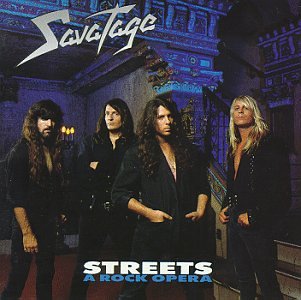 Savatage - Streets - a Rock Opera - CD - CD Muy Buen Estado / Portada Muy Buen Estado (VG+/VG+)