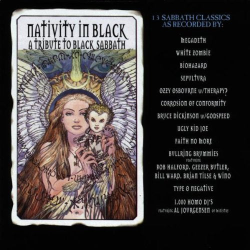 Various Artists - Nativity In Black: A Tribute To Black Sabbath - CD - CD Muy Buen Estado / Portada Muy Buen Estado (VG+/VG+)
