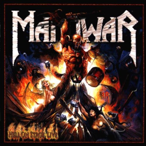 Manowar - Hell on Stage-Live - 2xCD - CDs Muy Buen Estado / Portada Muy Buen Estado (VG+/VG+)