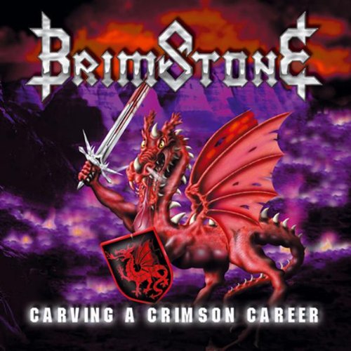 Brimstone - Carving a Crimson Career - CD - CD Muy Buen Estado / Portada Muy Buen Estado (VG+/VG+)