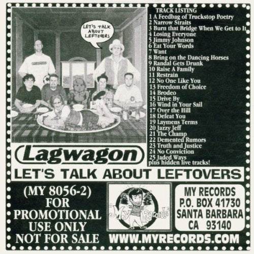 Lagwagon - Let's Talk About Leftlovers - CD - CD Muy Buen Estado / Portada Muy Buen Estado (VG+/VG+)