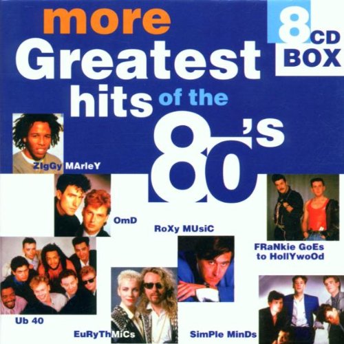 Various Artists - More Greatest Hits of the 80's - 8xCD - CDs Muy Buen Estado / Portada Muy Buen Estado (VG+/VG+)