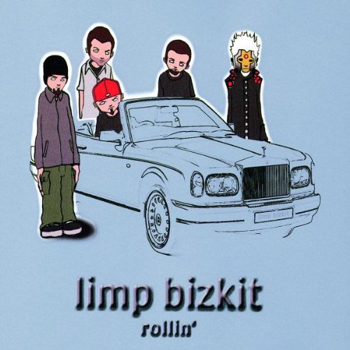 Limp Bizkit - Rollin' (Silver Artwork) - CD Single - CD Muy Buen Estado / Portada Muy Buen Estado (VG+/VG+)