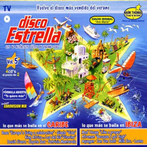Various Artists - Disco Estrella Vol.5 - 4xCD - CDs Muy Buen Estado / Portada Muy Buen Estado (VG+/VG+)