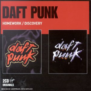 Daft Punk - Homework/Discovery - 2xCD - CDs Muy Buen Estado / Portada Muy Buen Estado (VG+/VG+)