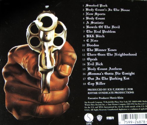 Body Count - Same (1992) - CD - CD Muy Buen Estado / Portada Muy Buen Estado (VG+/VG+)